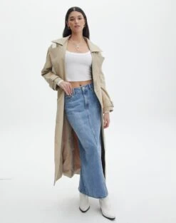 Knit V Neck Tank Top -Swoon Fashion r missy denim mermaid skirt riley vintage wash front sl80031rden