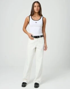 Off The Shoulder Bardot Knit Top -Swoon Fashion r piper puddle baggy jeans milk front jd51910pden 1