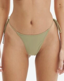 Side Tie Thong Bikini Bottom -Swoon Fashion r tamsin thin tie side thong bikini brief precious cargo full ga71259rpln