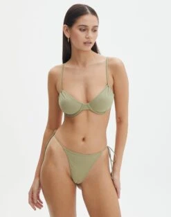 Ruched Balconette Bikini Top -Swoon Fashion reef balconette top precious cargo full ga52510rpln