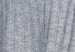 Cropped Long Sleeve Knit Cardigan -Swoon Fashion robin rib cardi grey marle imagefront kc78726rpol