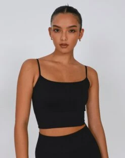 Long Sleeve Zip Through Knit Top -Swoon Fashion rosa seamless tank black front tv53576hvs