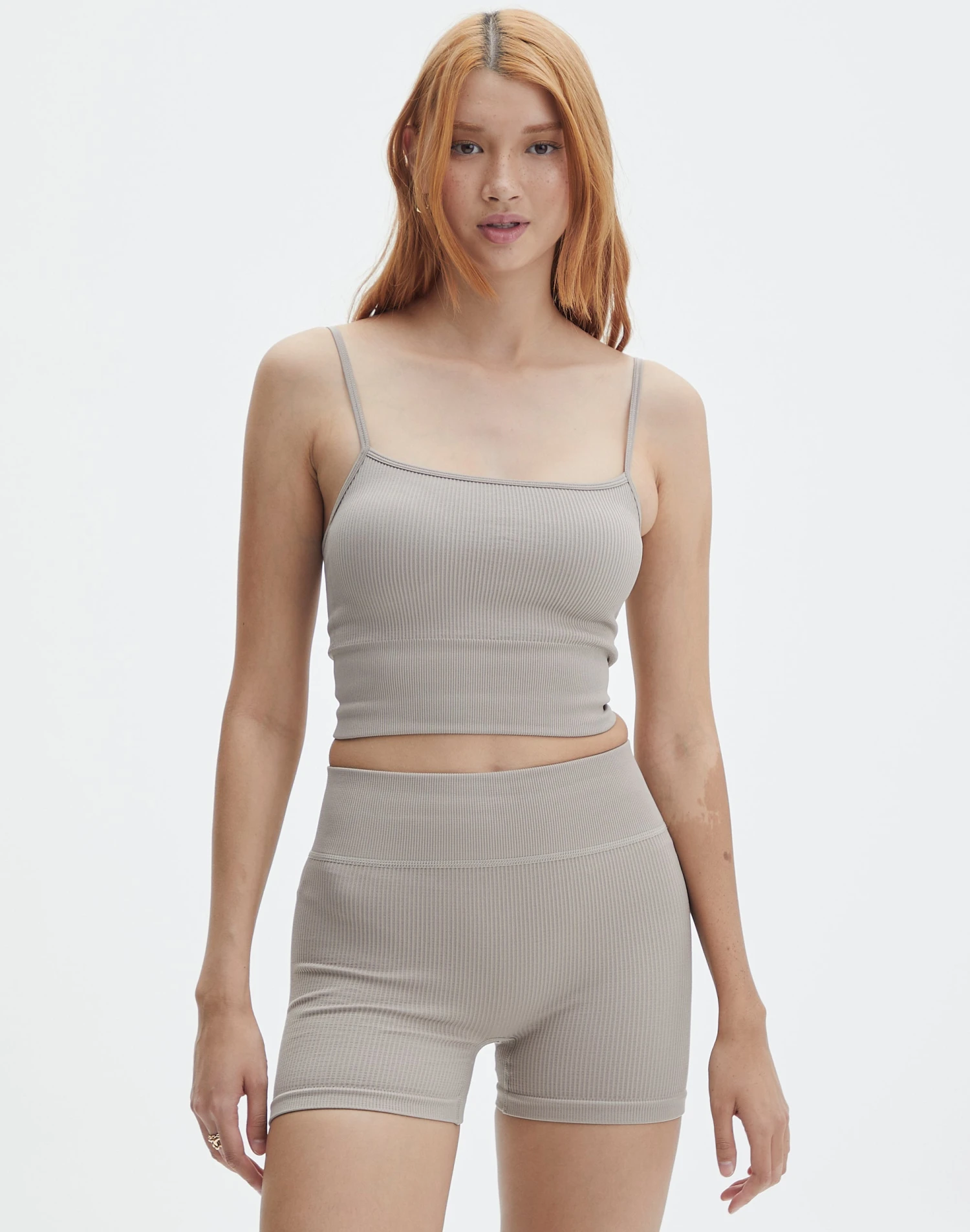 Active Seamless Ribbed Contour Cropped Tank 8 Active Seamless Ribbed Contour Cropped Tank - Image 6