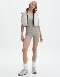 Active Seamless Ribbed Contour Cropped Tank 28 Active Seamless Ribbed Contour Cropped Tank -Swoon Fashion rosa seamless tank on the rocks full tv53576hvs