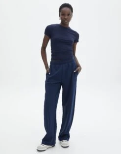 Wide Leg Jogger -Swoon Fashion santana jogger naughtical front pw106874oflc