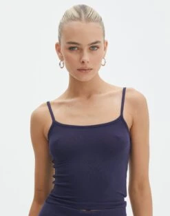 Fluffy Long Sleeve Button Up Top -Swoon Fashion sisi modal tank friday night front tv118176mod 7