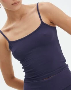 Luxe Lounge Modal Thin Strap Singlet -Swoon Fashion sisi modal tank friday night imageback tv118176mod