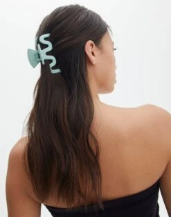 Supersoft High Neck Bodysuit -Swoon Fashion swiggle claw clip mist me front ha130787clp 1