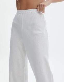 Linen Blend Wide Leg Pants -Swoon Fashion t co dizzy flared pant white imageback pw118952tlv