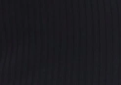 V Neck Collared Wide Rib Knit Dress -Swoon Fashion t von v neck ss maxi black imagefront kd103987tknt