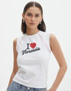 Ruched Print Mesh Off The Shoulder Top -Swoon Fashion tana tank top florenciawhite front tv138864prt 11