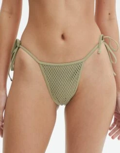 Crochet Tie Side Cheeky Bikini Bottom 28 Crochet Tie Side Cheeky Bikini Bottom -Swoon Fashion torin tie side swim bottoms precious cargo full ga64994cro 1