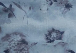 Print Ruffle Long Sleeve Blouse -Swoon Fashion tritan lattice blouse bubble blooms imagefront bl134763prt