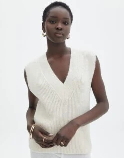 Oversized Quarter Zip Knit Jumper -Swoon Fashion valentina vest bad to the bone front kv94425knt