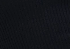 Ribbed V Neck Long Sleeve Knit -Swoon Fashion vance v neck black imagefront kl79068vn