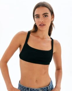 Long Sleeve Mesh Top -Swoon Fashion xavier x back tank black front tv79208vis 4