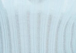 Sheer Ribbed Long Sleeve Knit Top -Swoon Fashion zara sheer crepe crew put things on ice imagefront kl89942sc