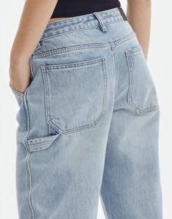 Mid Rise Denim Cargo Jean -Swoon Fashion zola cargo jean thunder bird imageback jd119012rdnm